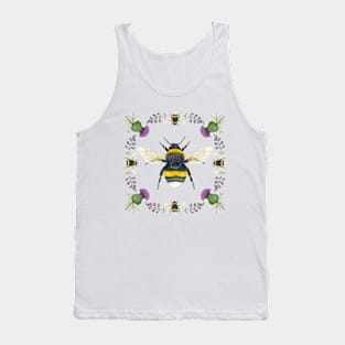 Bumblebee & Thistles Tank Top